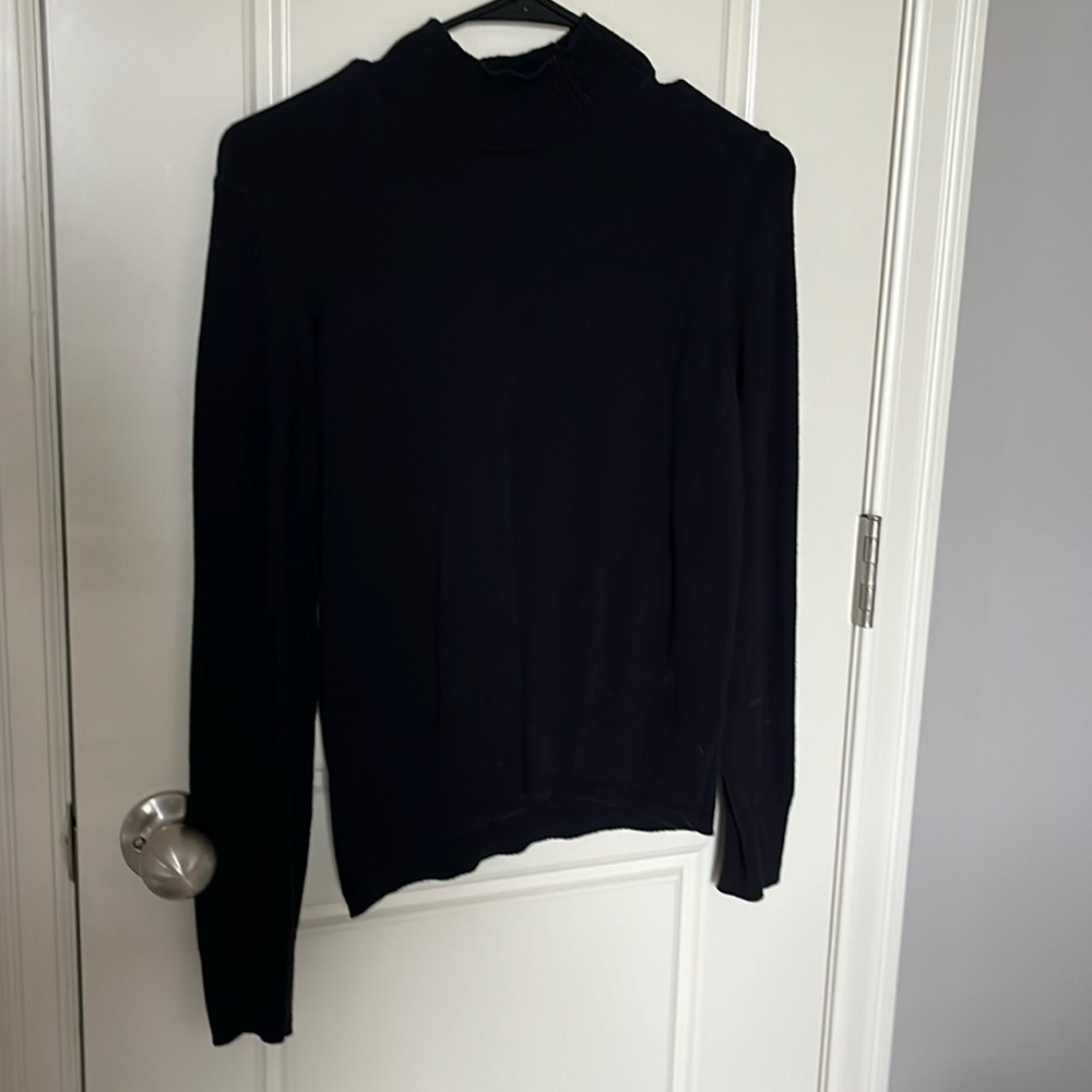 Black mock neck sweater, xs, Old Navy